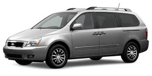 Claret Red 2011 Kia Sedona EX