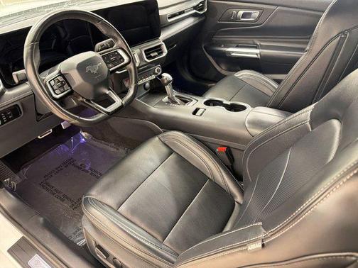 OXFORD WHITE 2025 Ford Mustang EcoBoost Premium