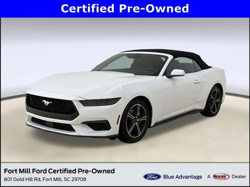 OXFORD WHITE 2025 Ford Mustang EcoBoost Premium