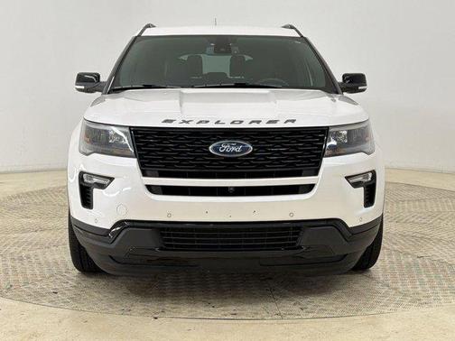 WHITE PLATINUM MET TRI-COAT 2019 Ford Explorer Sport
