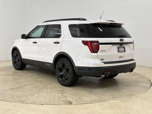 WHITE PLATINUM MET TRI-COAT 2019 Ford Explorer Sport