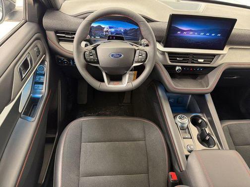 SPACE WHITE METALLIC 2026 Ford Explorer ST