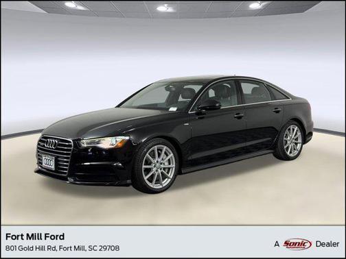 Black 2017 Audi A6 Premium Plus
