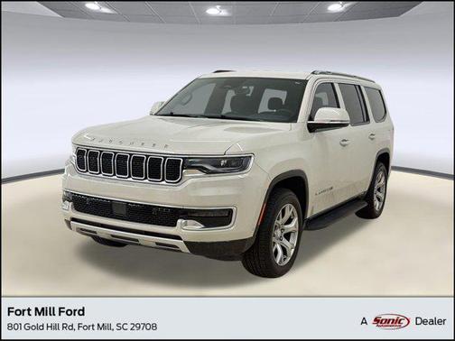 Luxury White Pearlcoat 2022 Jeep Wagoneer Series II 4x2