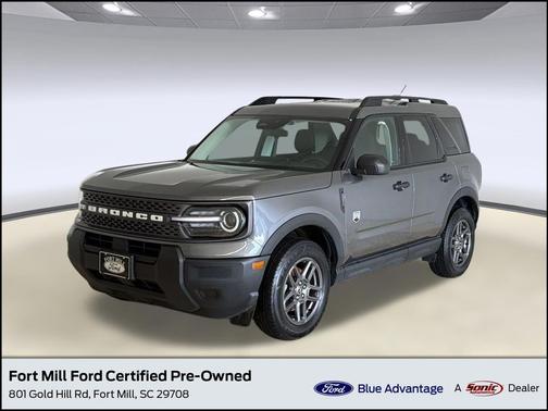 CARBONIZED GRAY METALLIC 2025 Ford Bronco Sport Big Bend