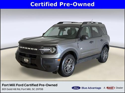 CARBONIZED GRAY METALLIC 2025 Ford Bronco Sport Big Bend