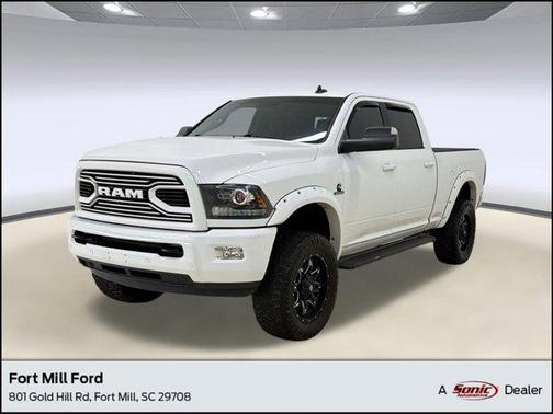 Bright White Clearcoat 2018 RAM 2500 Laramie Crew Cab 4x4 6'4' Box