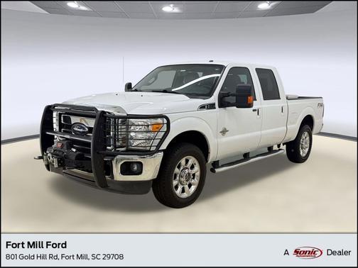 OXFORD WHITE 2015 Ford F-250 Lariat