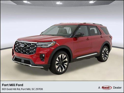 RAPID RED MET TINTED CC 2026 Ford Explorer Platinum