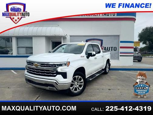 Summit White 2023 Chevrolet Silverado 1500 LTZ