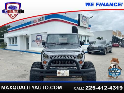 Blue 2007 Jeep Wrangler Unlimited X