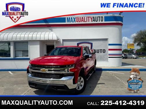 Red Hot 2021 Chevrolet Silverado 1500 LT