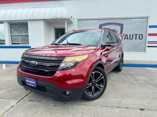 Ruby Red Metallic Tinted Clearcoat 2014 Ford Explorer Sport