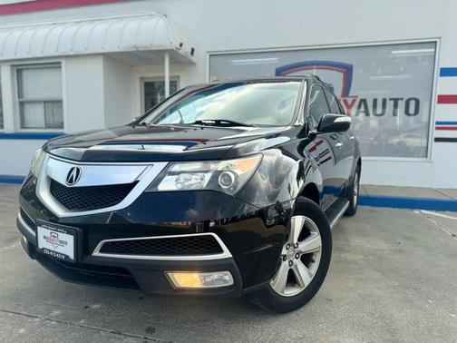 Crystal Black Pearl 2011 Acura MDX 3.7L Technology