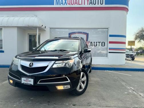 Crystal Black Pearl 2011 Acura MDX 3.7L Technology