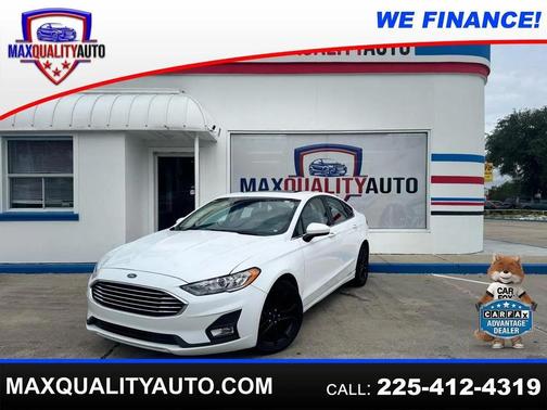 Oxford White 2020 Ford Fusion SE
