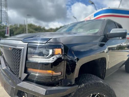Black 2016 Chevrolet Silverado 1500 Custom