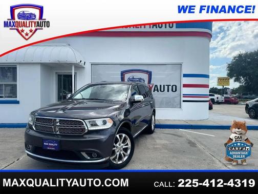 Granite Metallic Clearcoat 2017 Dodge Durango Citadel