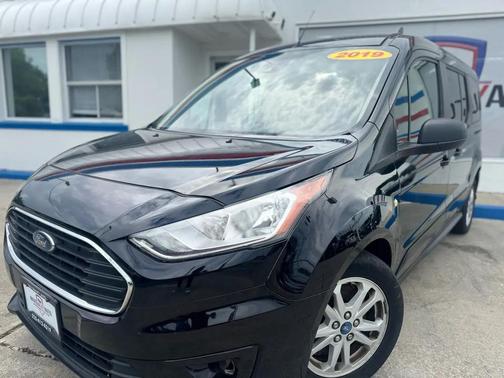 Shadow Black 2019 Ford Transit Connect XLT w/Rear Liftgate
