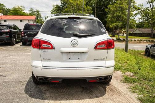 White Frost Tricoat 2016 Buick Enclave Leather