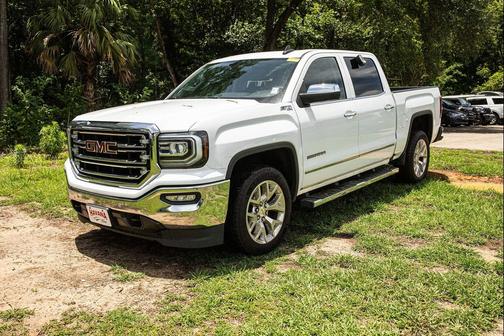 Summit White 2017 GMC Sierra 1500 SLT