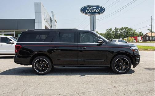 Agate Black Metallic 2024 Ford Expedition Max Limited