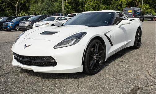 Arctic White 2015 Chevrolet Corvette Stingray
