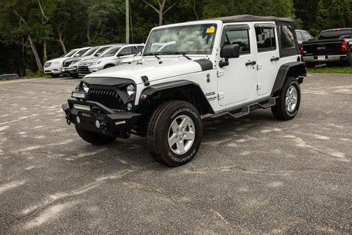 Bright White Clearcoat 2016 Jeep Wrangler Unlimited Sport