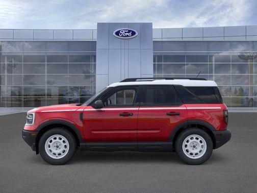 RUBY RED METALLIC TC 2025 Ford Bronco Sport Heritage