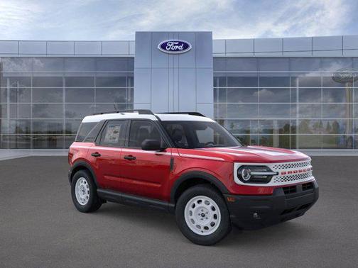 RUBY RED METALLIC TC 2025 Ford Bronco Sport Heritage