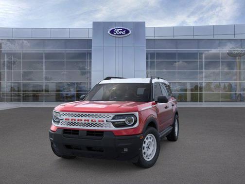RUBY RED METALLIC TC 2025 Ford Bronco Sport Heritage