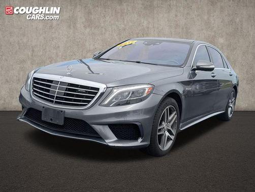 Gray 2017 Mercedes-Benz AMG S 63 4MATIC