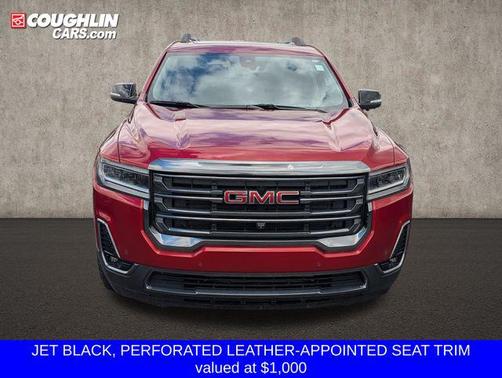 Volcanic Red Tintcoat 2023 GMC Acadia AWD AT4