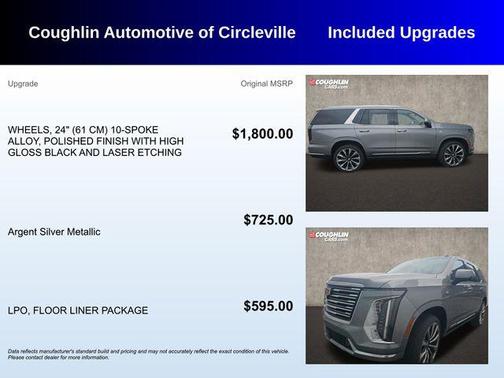 Argent Silver Metallic 2026 Cadillac Escalade Sport Platinum
