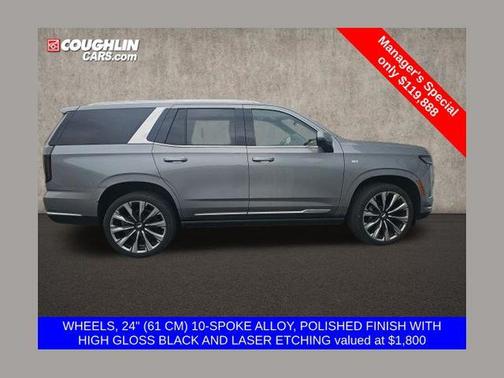 Argent Silver Metallic 2026 Cadillac Escalade Sport Platinum