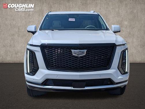 Vibrant White Tricoat 2026 Cadillac Escalade ESV Sport Platinum