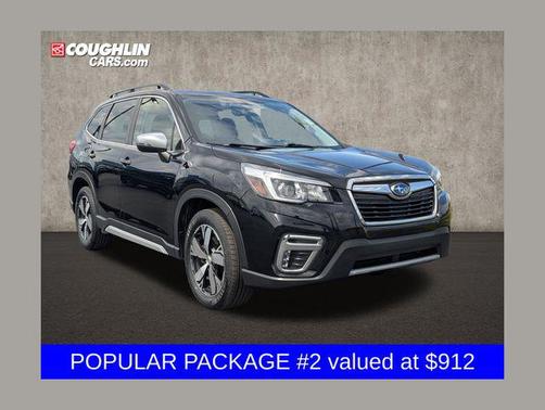 Crystal Black Silica 2020 Subaru Forester Touring
