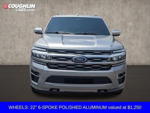 Iconic Silver Metallic 2024 Ford Expedition Max Platinum