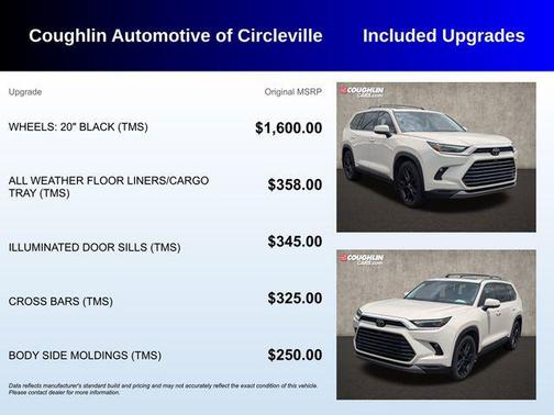 Cream 2024 Toyota Grand Highlander Platinum