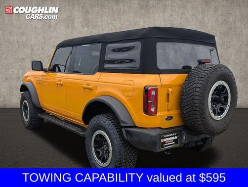 Cyber Orange Metallic Tricoat 2022 Ford Bronco Outer Banks