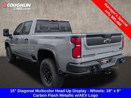 Slate Gray Metallic 2024 Chevrolet Silverado 2500 4WD Crew Cab Standard Bed ZR2