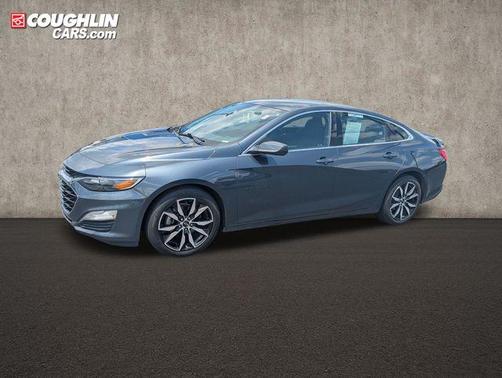 Shadow Gray Metallic 2021 Chevrolet Malibu FWD RS