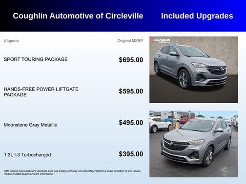 Moonstone Gray Metallic 2023 Buick Encore GX Select