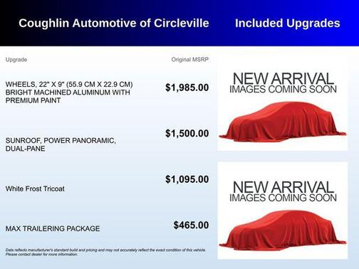 White Frost Tricoat 2022 GMC Yukon Denali