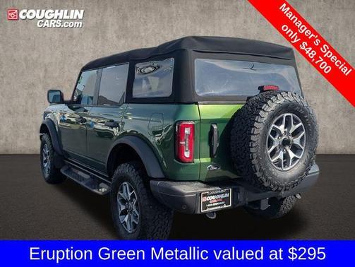 Eruption Green Metallic 2024 Ford Bronco Badlands