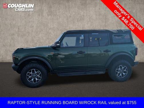 Eruption Green Metallic 2024 Ford Bronco Badlands