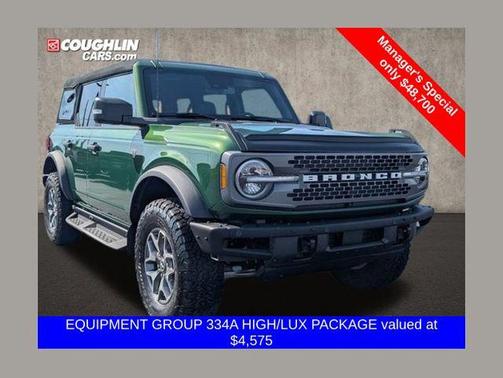 Eruption Green Metallic 2024 Ford Bronco Badlands