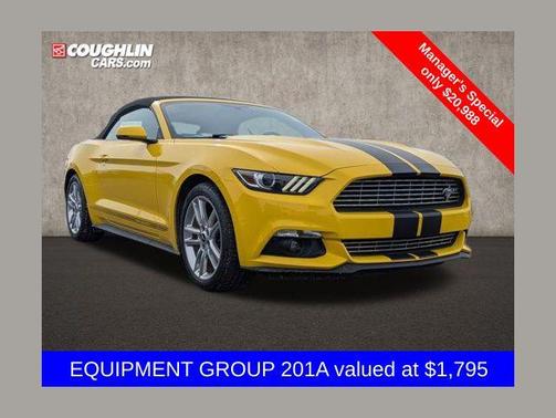 Triple Yellow Tri-Coat 2017 Ford Mustang EcoBoost Premium