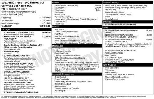 2022 GMC Sierra 1500 SLT