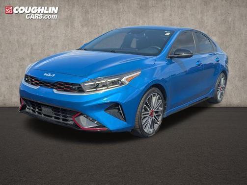 Sporty Blue 2023 Kia Forte GT